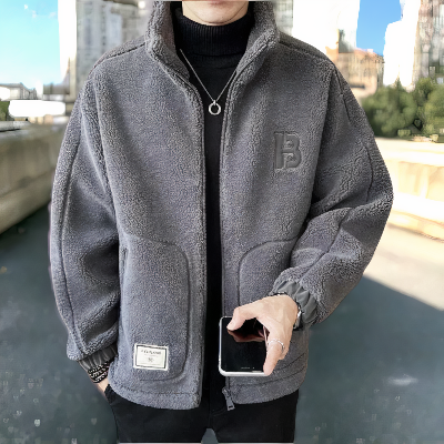 Men's Fleece Jacket for Cold Weather Wear