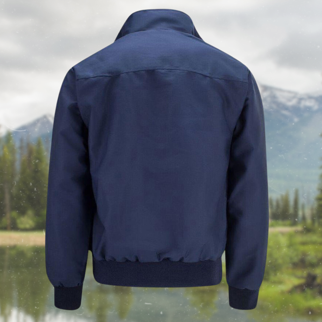 Men's Harrington Jacket for Autumn Winter Everyday Wear