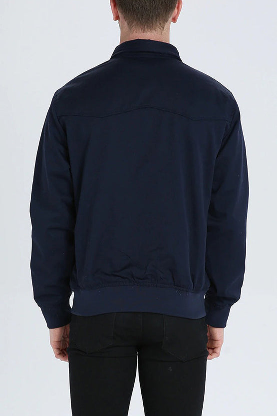 Men's Harrington Jacket for Autumn Winter Everyday Wear