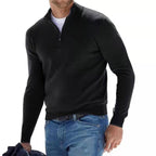 Men's High Neck Sweater for Seasonal Layering