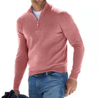 Men's High Neck Sweater for Seasonal Layering