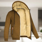 Men's Hooded Jacket for Autumn Winter Outdoor Wear