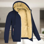 Men's Hooded Jacket for Autumn Winter Outdoor Wear
