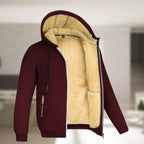 Men's Hooded Jacket for Autumn Winter Outdoor Wear