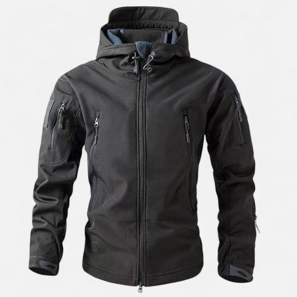 Men's Hooded Jacket for Cooler Outdoor Days