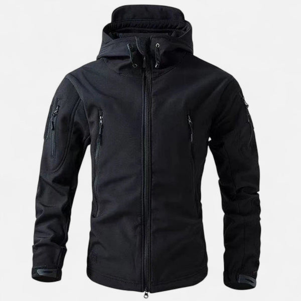 Men's Hooded Jacket for Cooler Outdoor Days