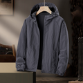 Men's Hooded Jacket for Spring and Autumn Wear