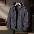 Men's Hooded Jacket for Spring and Autumn Wear