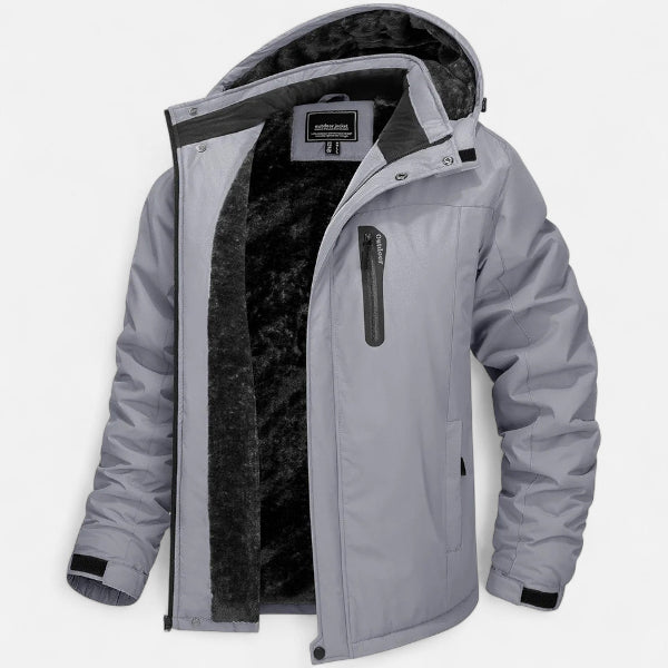 Men's Hooded Outdoor Jacket for Winter