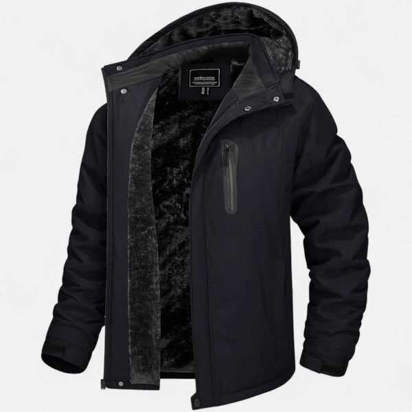 Men's Hooded Outdoor Jacket for Winter
