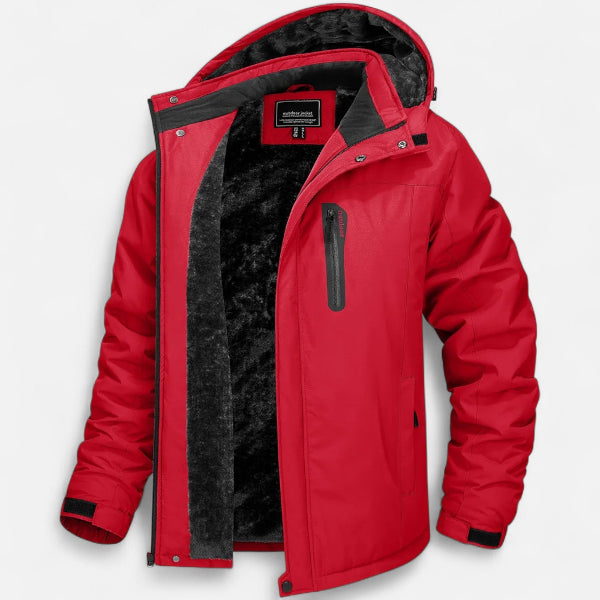 Men's Hooded Outdoor Jacket for Winter