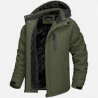 Men's Hooded Outdoor Jacket for Winter