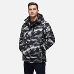 Men's Hooded Outdoor Jacket for Winter