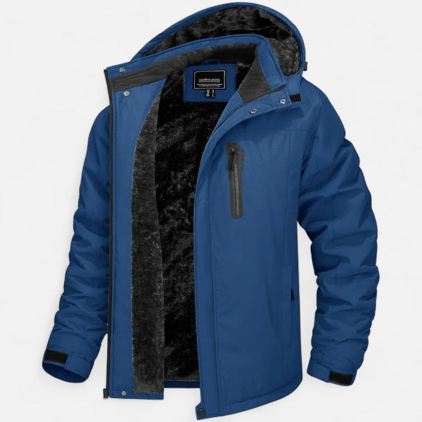 Men's Hooded Outdoor Jacket for Winter
