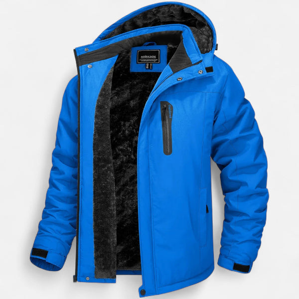 Men's Hooded Outdoor Jacket for Winter