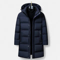 Men's Hooded Puffer Coat for Cold Winter Days