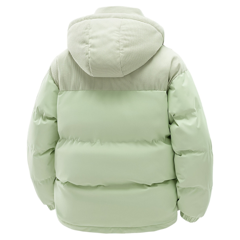 Men's Hooded Puffer Jacket for Autumn and Winter