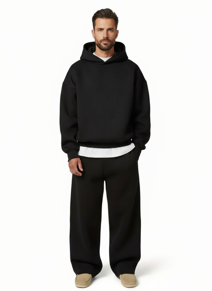 Men's Hooded Tracksuit Set