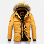 Men's Hooded Winter Coat for Cold Weather
