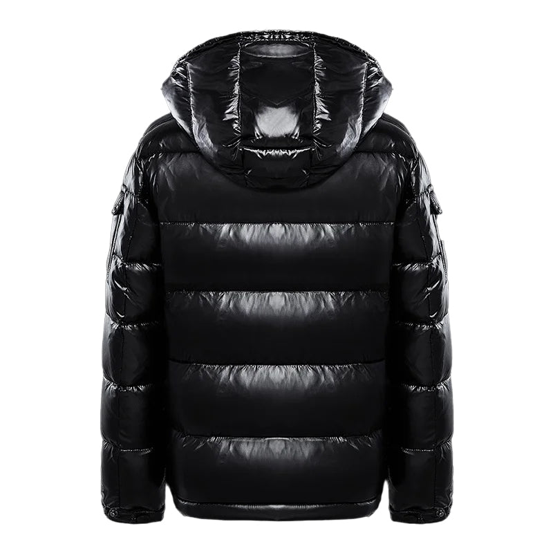 Men's Hooded Winter Jacket for Cold Weather