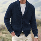 Men's Knit Cardigan for Autumn Winter Wear