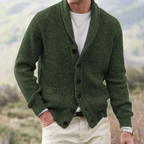 Men's Knit Cardigan for Autumn Winter Wear