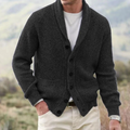 Men's Knit Cardigan for Autumn Winter Wear