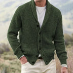 Men's Knit Cardigan for Autumn Winter Wear