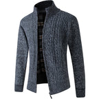Men's Knit Cardigan for Cooler Seasonal Wear