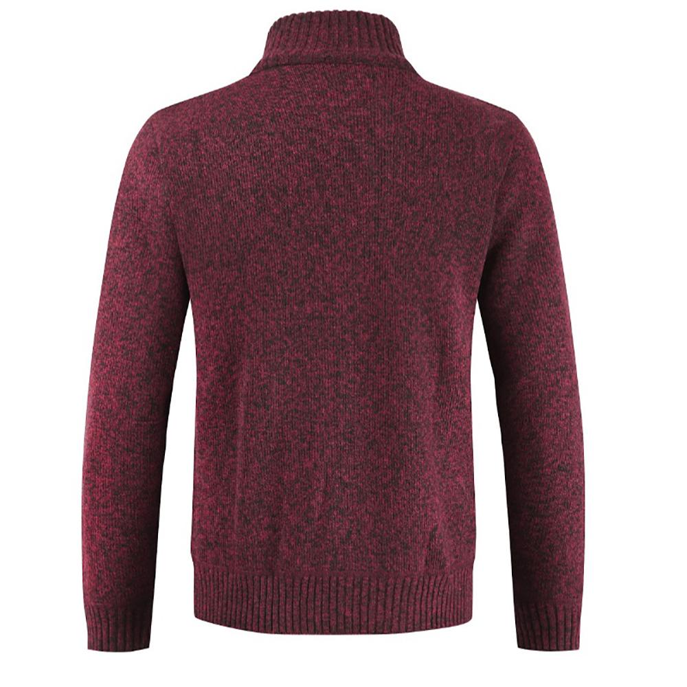 Men's Knit Cardigan for Cooler Seasonal Wear