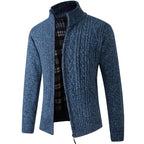 Men's Knit Cardigan for Cooler Seasonal Wear