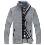 Men's Knit Cardigan for Cooler Seasonal Wear