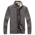 Men's Knit Cardigan for Cooler Seasonal Wear