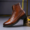Men's Lace-Up Ankle Boots for Everyday Outdoor Wear