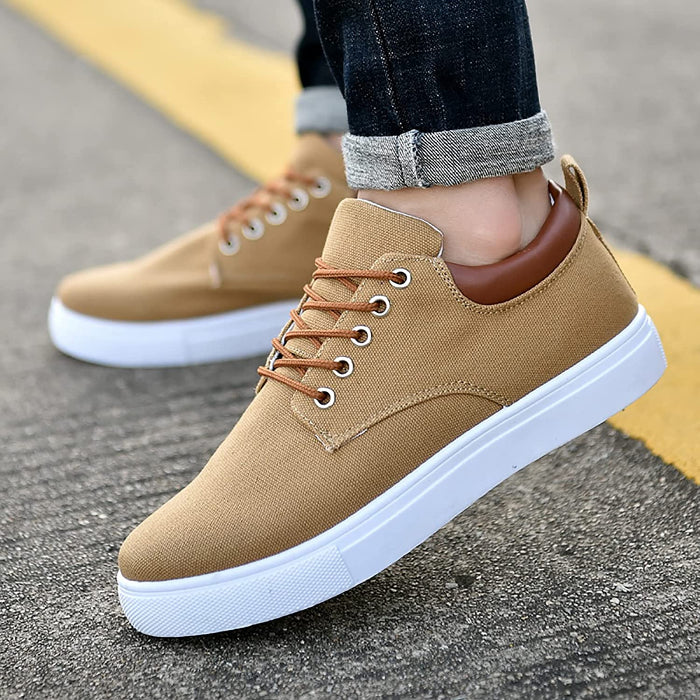 Men's Lace-Up Sneakers for Everyday Activities