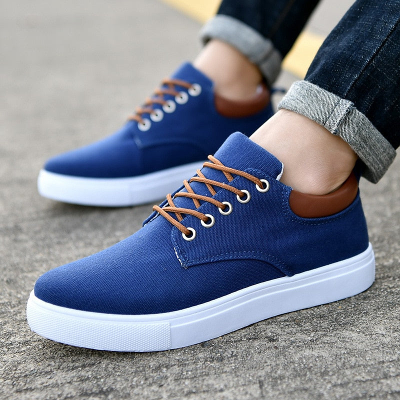Men's Lace-Up Sneakers for Everyday Activities