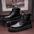 Men's Lace Up Boots for Autumn Winter Wear