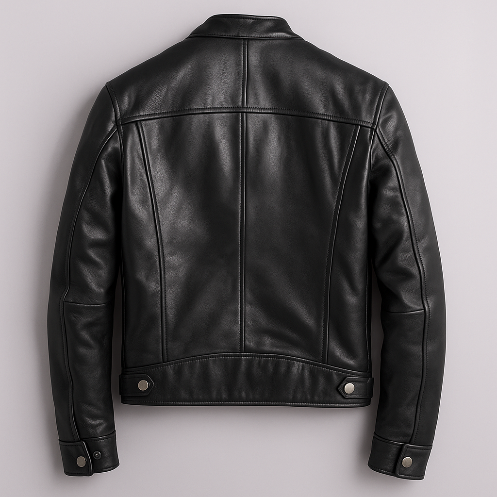 Men's Leather Jacket for Everyday Autumn Winter Wear