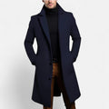 Men's Long Coat for Refined Autumn Winter Styling