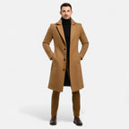 Men's Long Coat for Refined Autumn Winter Styling