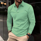Men's Long Sleeve Polo Shirt
