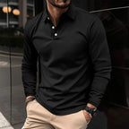Men's Long Sleeve Polo Shirt