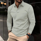 Men's Long Sleeve Polo Shirt