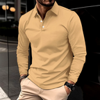 Men's Long Sleeve Polo Shirt