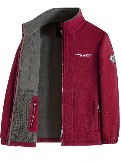 Men's Outdoor Fleece Jacket for Cooler Days