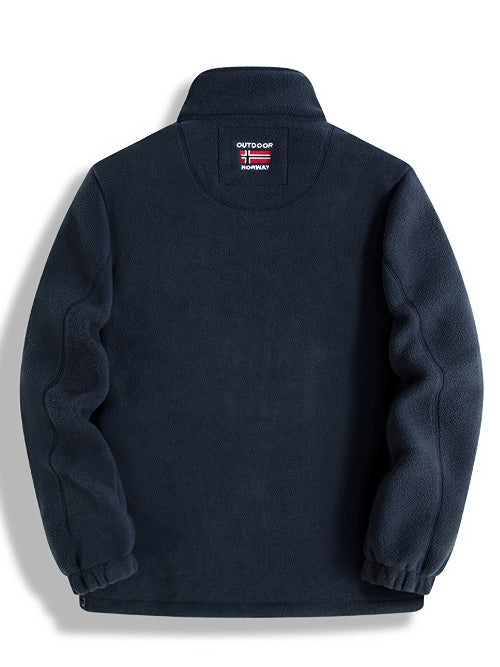 Men's Outdoor Fleece Jacket for Cooler Days