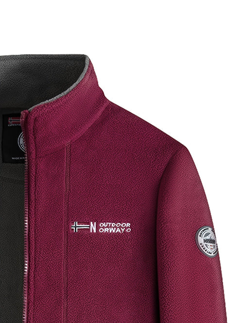 Men's Outdoor Fleece Jacket for Cooler Days