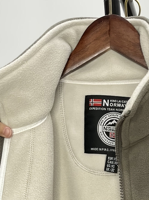 Men's Outdoor Fleece Jacket for Cooler Days