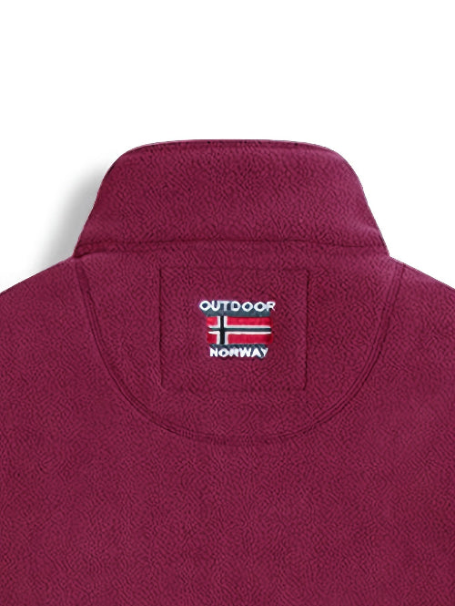 Men's Outdoor Fleece Jacket for Cooler Days