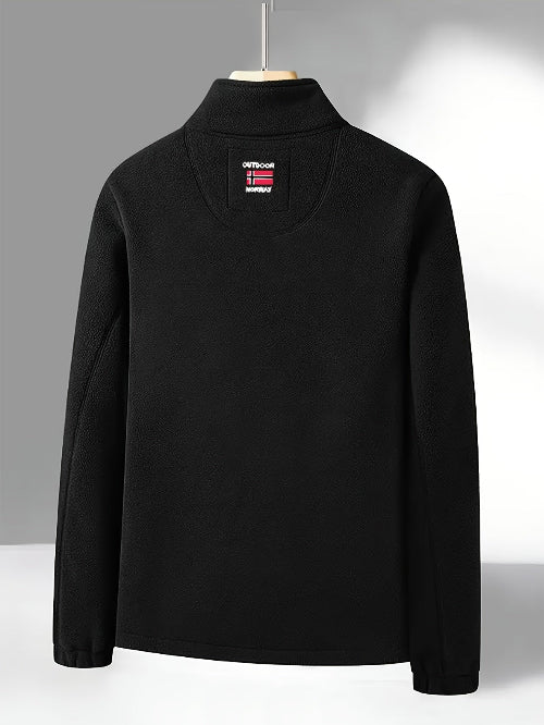 Men's Outdoor Fleece Jacket for Cooler Days